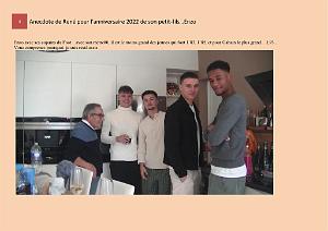 ANECDOTE DE RENE POUR L ANNIVERSAIRE 2022 DE SON PETIT FILS ENZO (4)